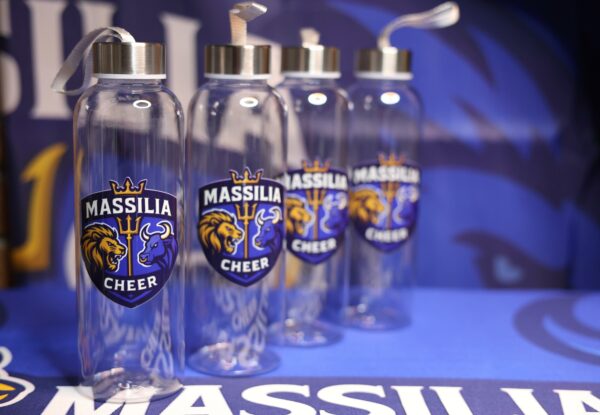 Gourde Massilia Cheer – Bouteille 500 ml avec logo